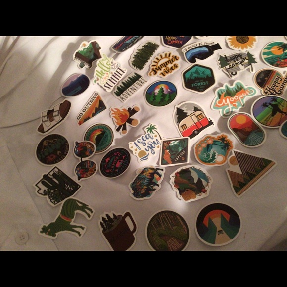 Nature camping stickers VSCO laptop hydro flask - Picture 10 of 16